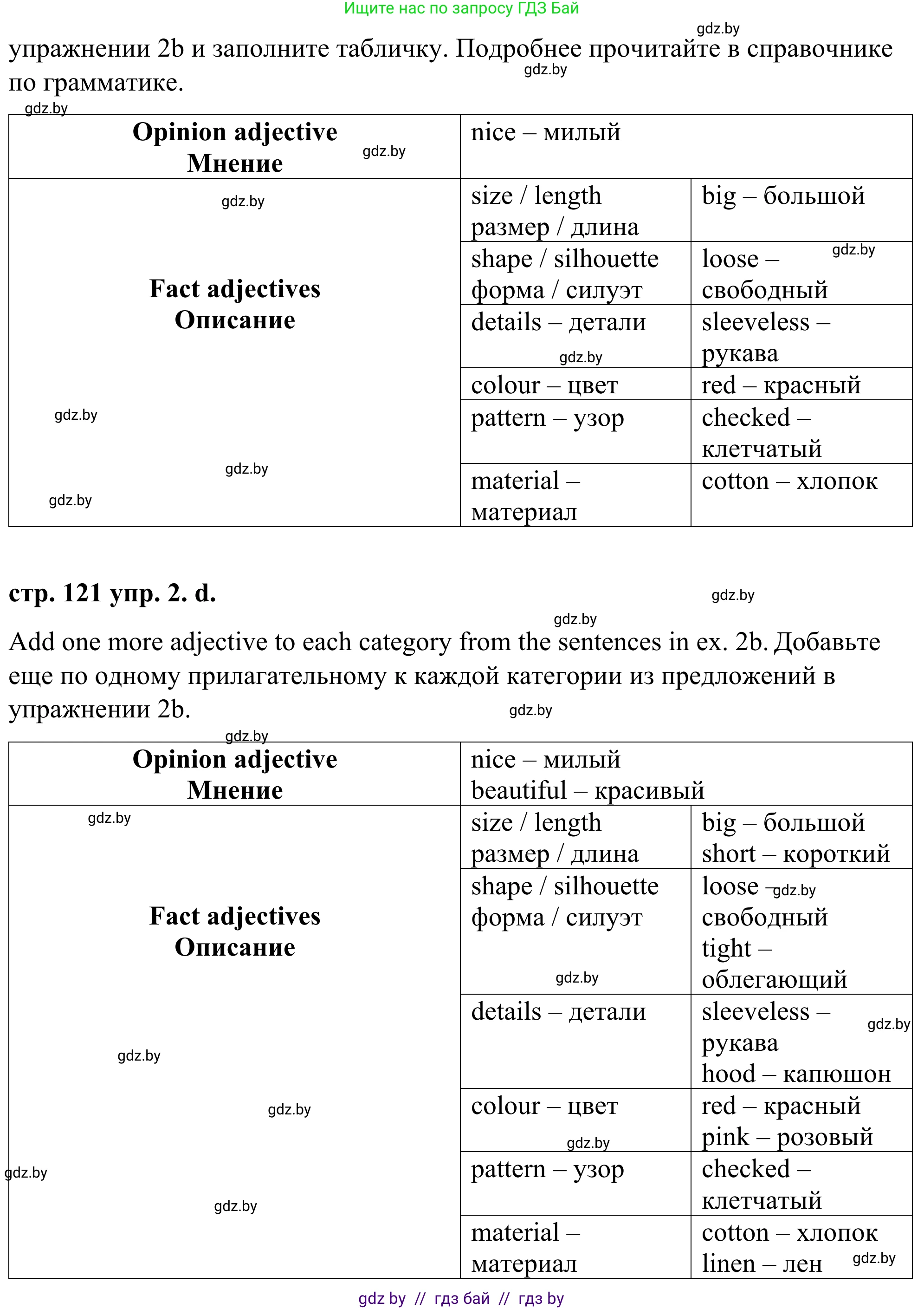 Английский язык (english), 9 класс Учебник (Student's book), авторы: Демченко Наталья Валентиновна, Юхнель Наталья Валентиновна, Романчук Вероника Романовна, Малиновская Елена Александровна, Севрюкова Татьяна Юрьевна, издательство Вышэйшая школа, Минск, 2022, белого цвета, Часть ( Part) 1, страница 120, номер 2, Решение (продолжение 3)