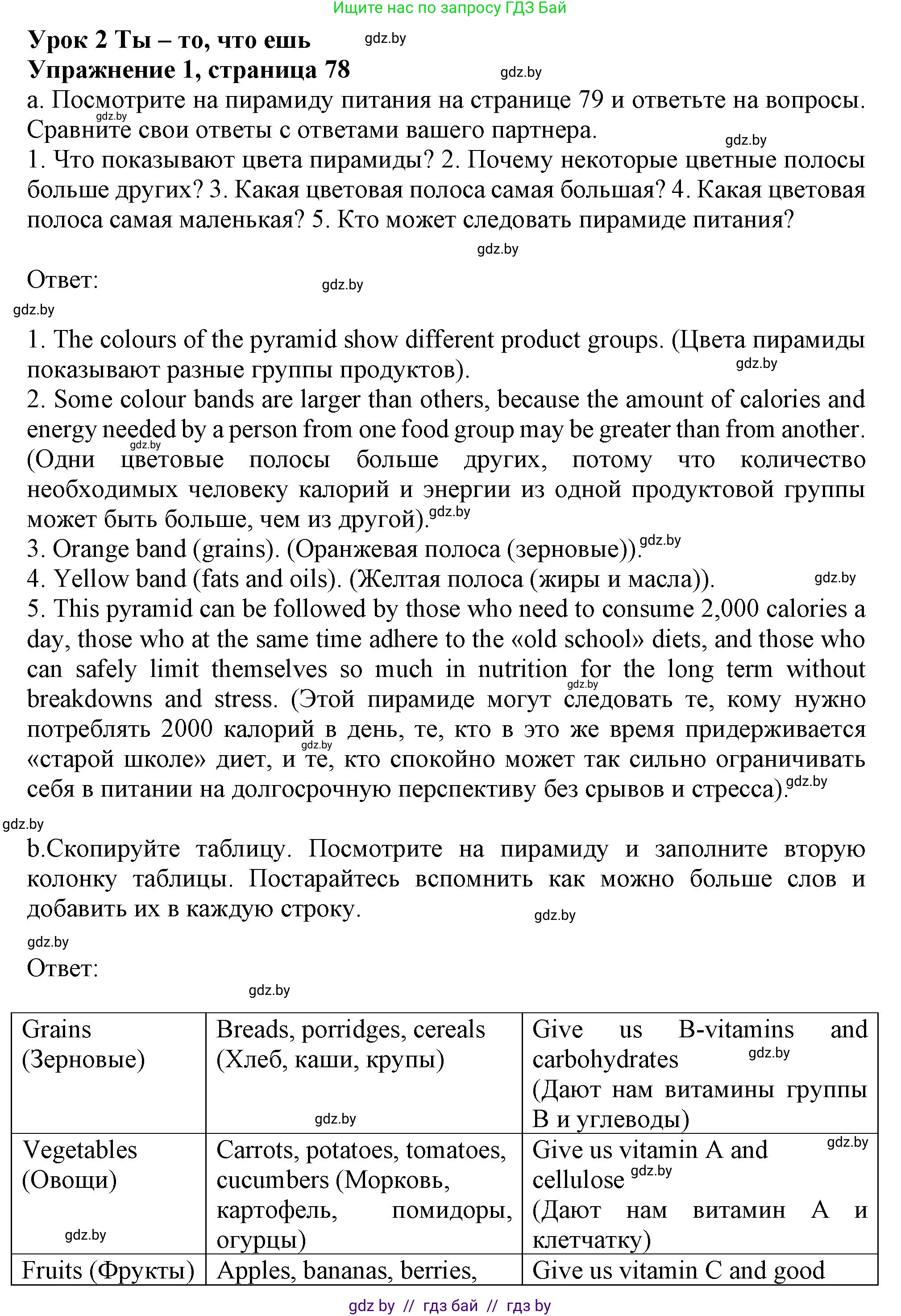 Английский язык (english), 9 класс Учебник (Student's book), авторы: Демченко Наталья Валентиновна, Юхнель Наталья Валентиновна, Романчук Вероника Романовна, Малиновская Елена Александровна, Севрюкова Татьяна Юрьевна, издательство Вышэйшая школа, Минск, 2022, белого цвета, Часть ( Part) 1, страница 78, номер 1, Решение 2