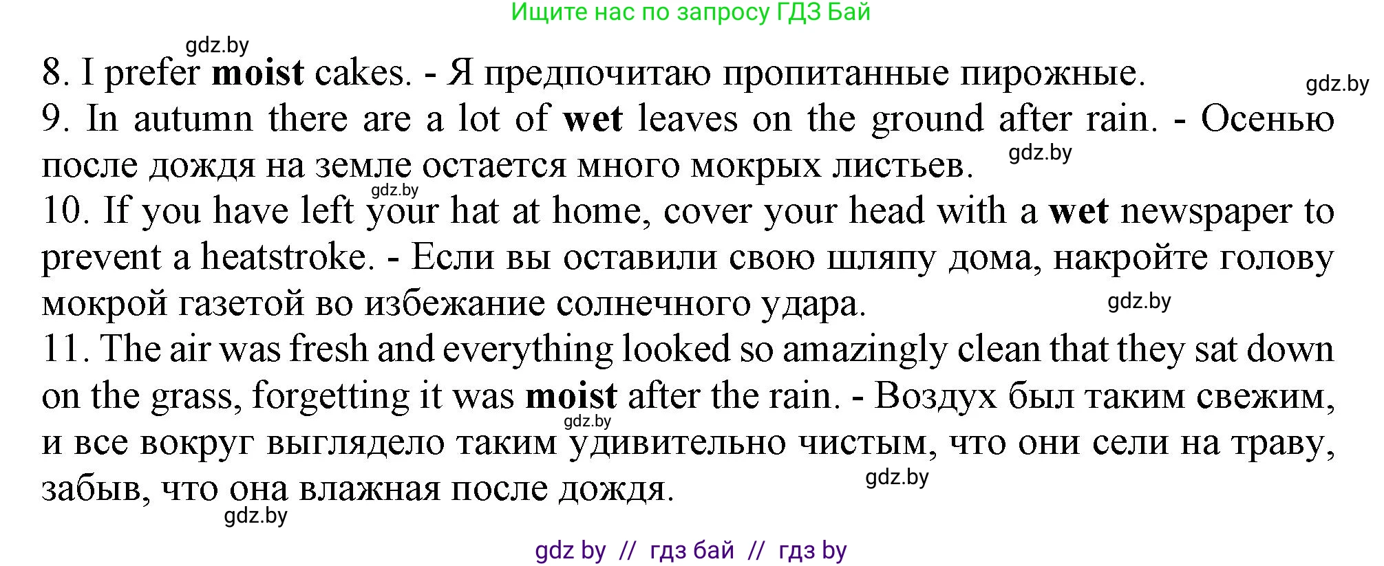 Английский язык (english), 9 класс Рабочая тетрадь (workbook), авторы: Лапицкая Людмила Михайловна (Lapitskaya Ludmila), Демченко Наталья Валентиновна, Волков Андрей Валерьевич, Калишевич Алла Ивановна, Севрюкова Татьяна Юрьевна, Юхнель Наталья Валентиновна, издательство Аверсэв, Минск, 2019, голубого цвета, Часть ( Part) 2, страница 10, номер 3, Решение 2 (продолжение 2)