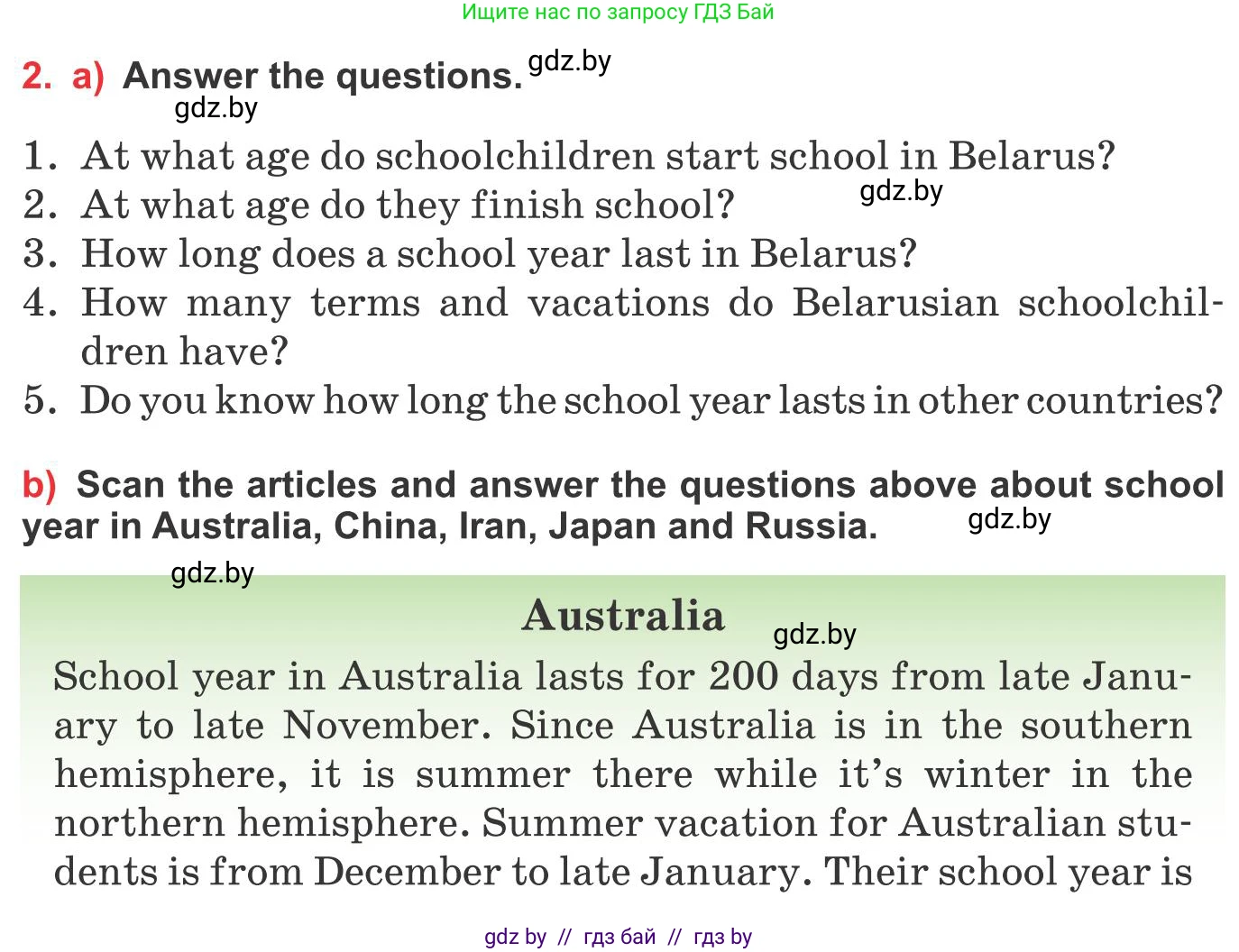 Английский язык (english), 10 класс Учебник (Student's book), авторы: Юхнель Наталья Валентиновна, Наумова Елена Георгиевна, Демченко Наталья Валентиновна, издательство Вышэйшая школа, Минск, 2019, страница 34, номер 2, Условие