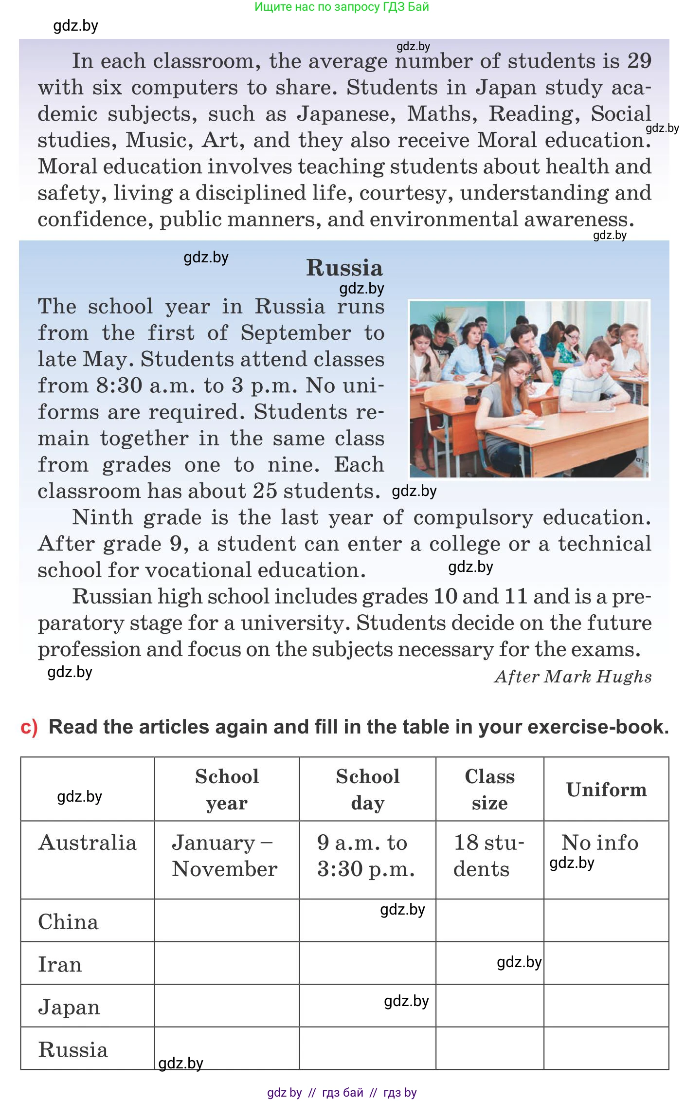 Английский язык (english), 10 класс Учебник (Student's book), авторы: Юхнель Наталья Валентиновна, Наумова Елена Георгиевна, Демченко Наталья Валентиновна, издательство Вышэйшая школа, Минск, 2019, страница 34, номер 2, Условие (продолжение 4)