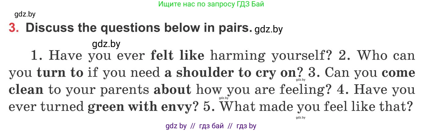 Английский язык (english), 10 класс Учебник (Student's book), авторы: Юхнель Наталья Валентиновна, Наумова Елена Георгиевна, Демченко Наталья Валентиновна, издательство Вышэйшая школа, Минск, 2019, страница 115, номер 3, Условие