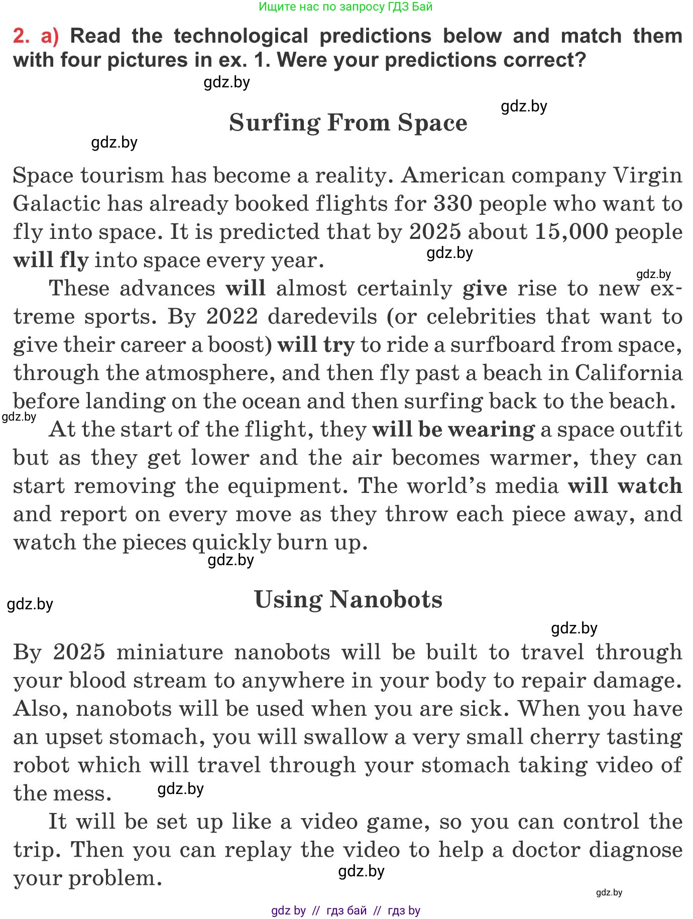 Английский язык (english), 10 класс Учебник (Student's book), авторы: Юхнель Наталья Валентиновна, Наумова Елена Георгиевна, Демченко Наталья Валентиновна, издательство Вышэйшая школа, Минск, 2019, страница 177, номер 2, Условие