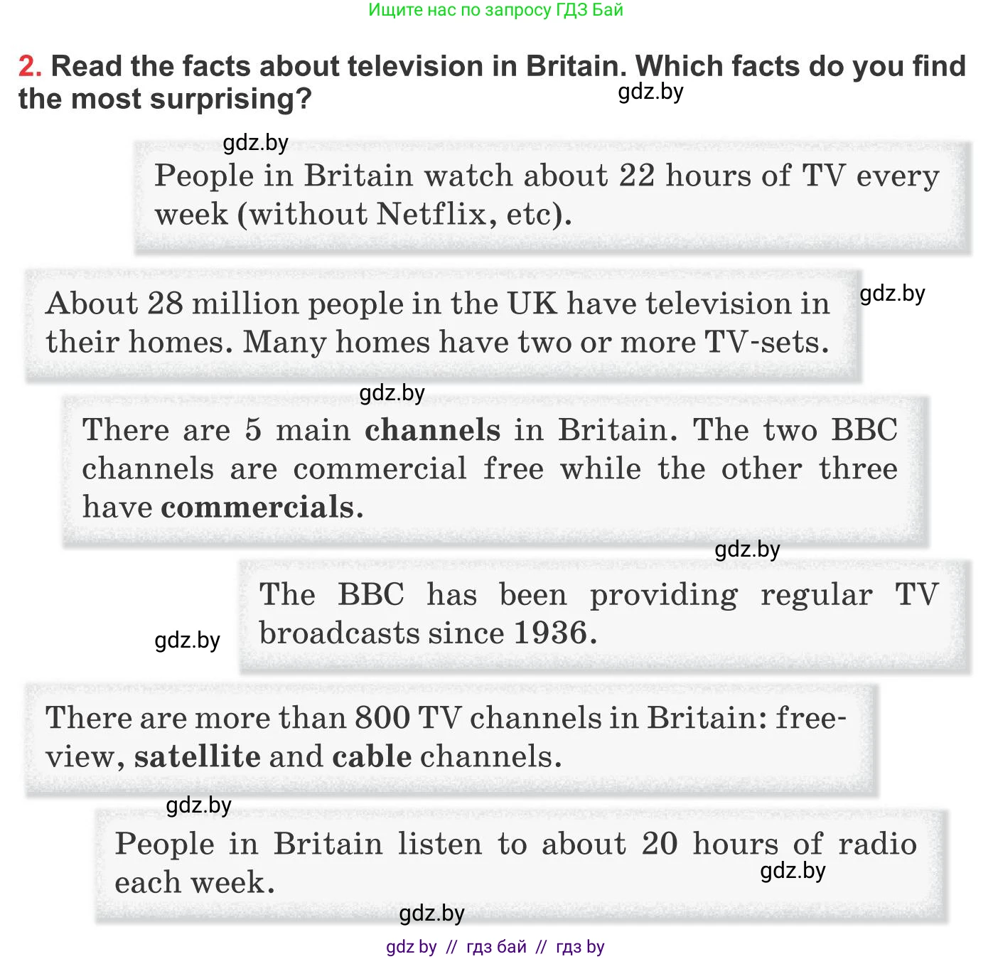 Английский язык (english), 10 класс Учебник (Student's book), авторы: Юхнель Наталья Валентиновна, Наумова Елена Георгиевна, Демченко Наталья Валентиновна, издательство Вышэйшая школа, Минск, 2019, страница 247, номер 2, Условие