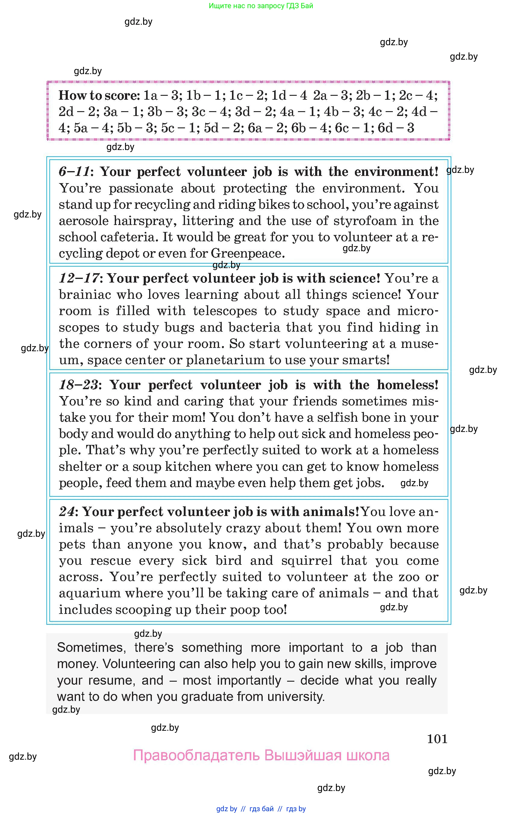 Английский язык (english), 10 класс Учебник (Student's book), авторы: Юхнель Наталья Валентиновна, Наумова Елена Георгиевна, Демченко Наталья Валентиновна, издательство Вышэйшая школа, Минск, 2019, страница 101