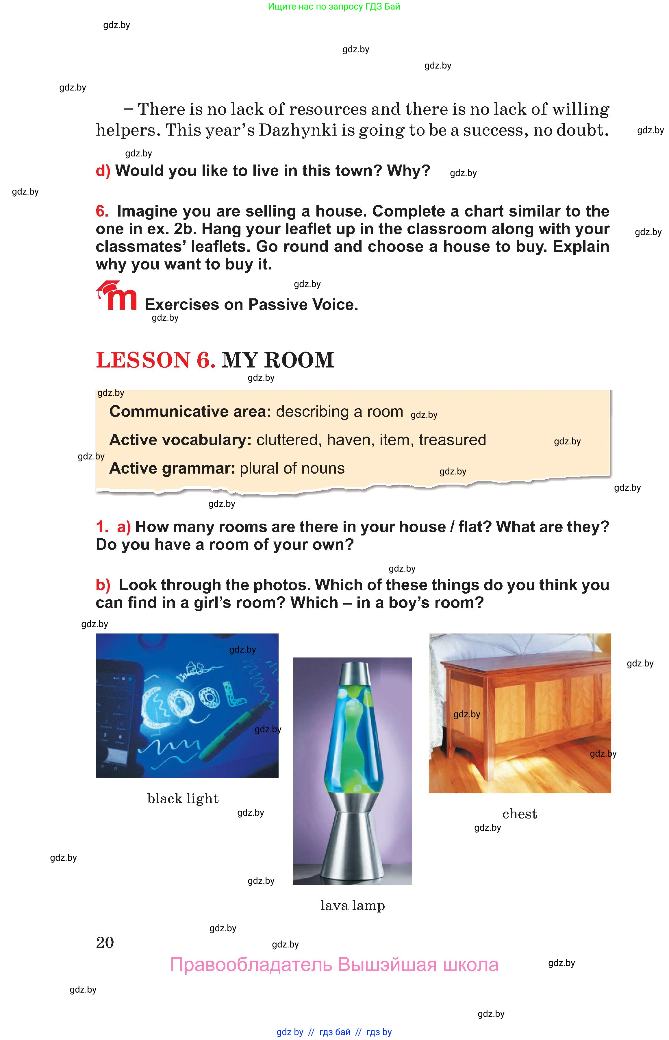 Английский язык (english), 10 класс Учебник (Student's book), авторы: Юхнель Наталья Валентиновна, Наумова Елена Георгиевна, Демченко Наталья Валентиновна, издательство Вышэйшая школа, Минск, 2019, страница 20