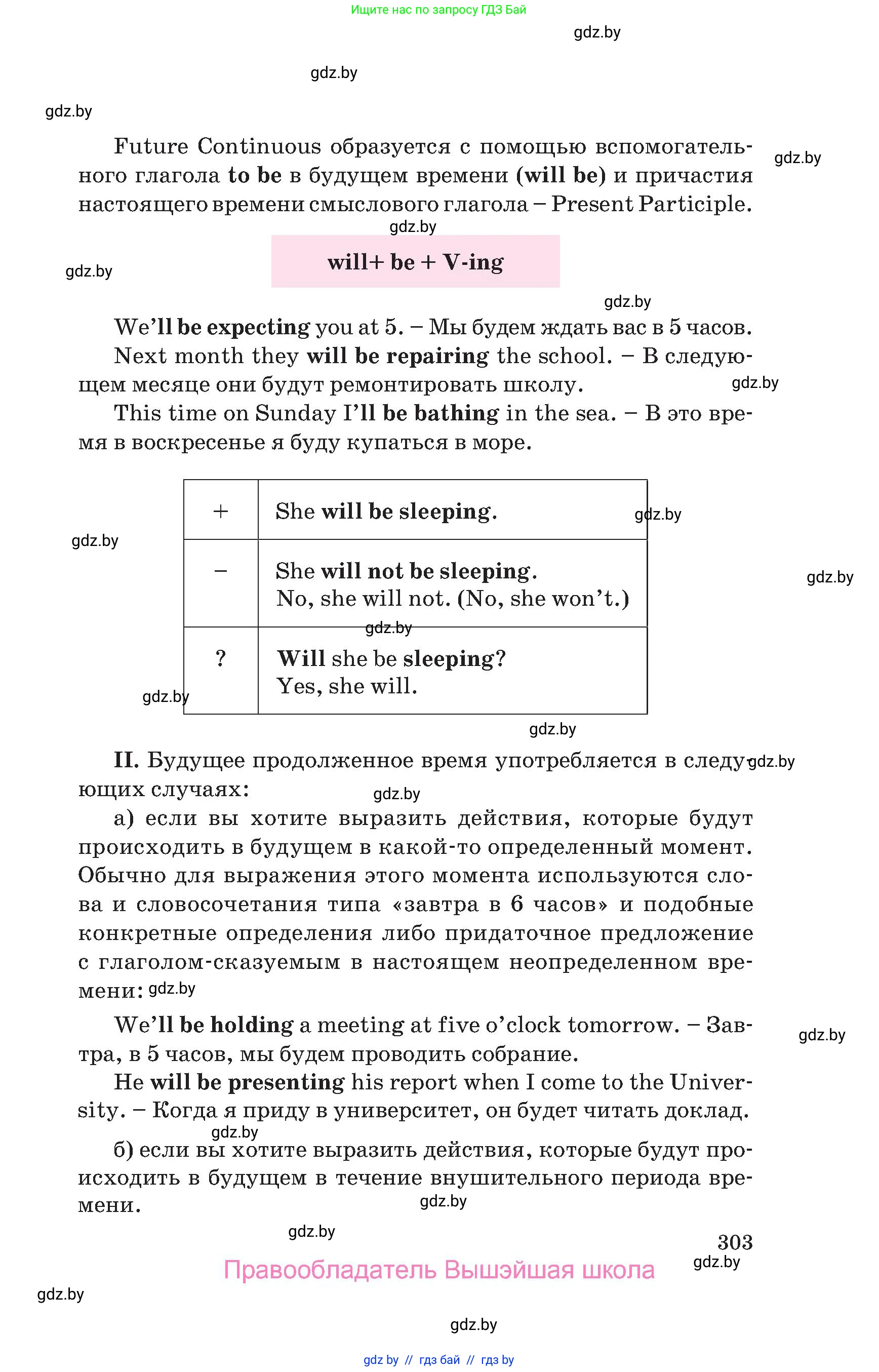 Английский язык (english), 10 класс Учебник (Student's book), авторы: Юхнель Наталья Валентиновна, Наумова Елена Георгиевна, Демченко Наталья Валентиновна, издательство Вышэйшая школа, Минск, 2019, страница 303