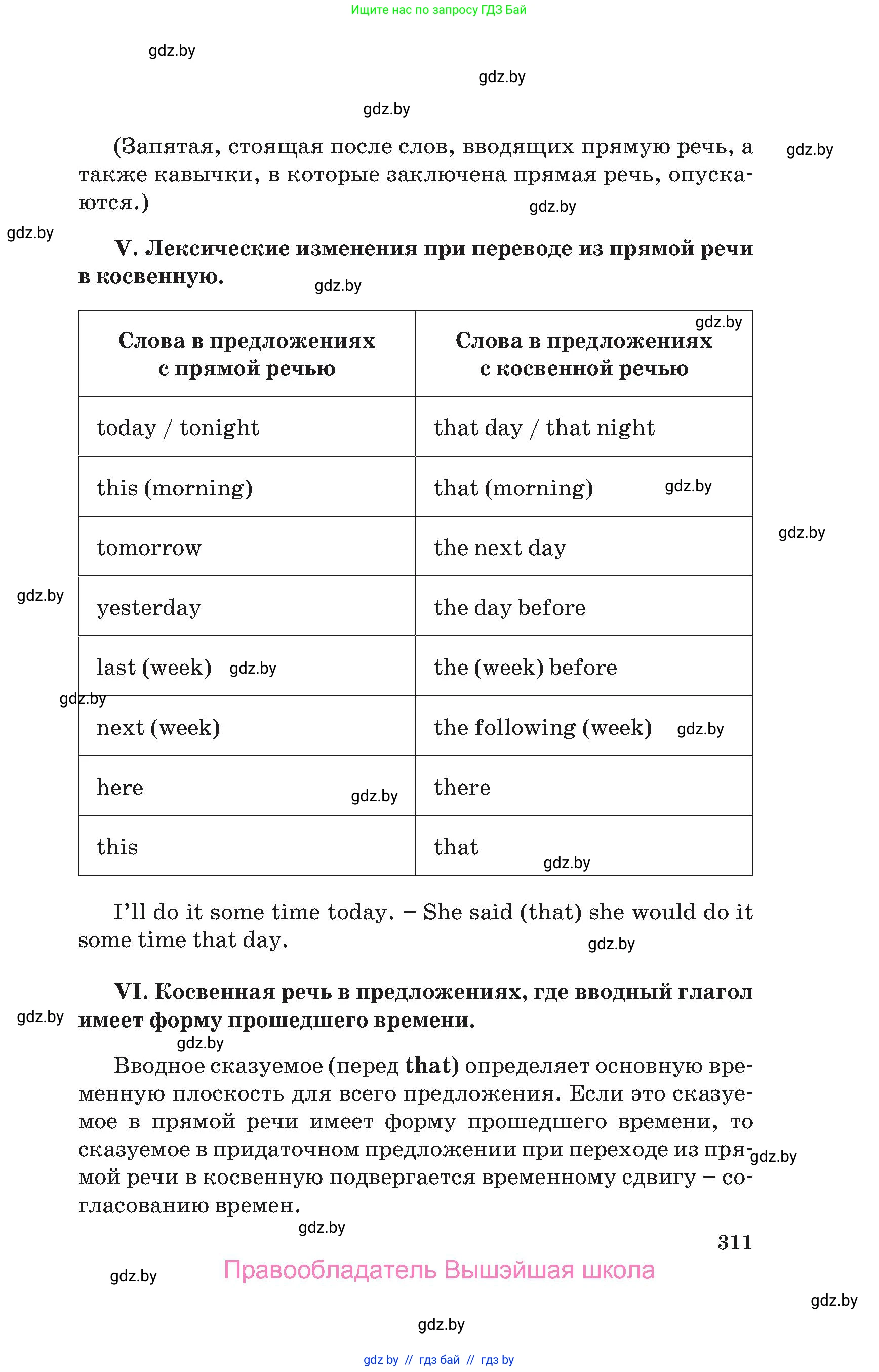 Английский язык (english), 10 класс Учебник (Student's book), авторы: Юхнель Наталья Валентиновна, Наумова Елена Георгиевна, Демченко Наталья Валентиновна, издательство Вышэйшая школа, Минск, 2019, страница 311