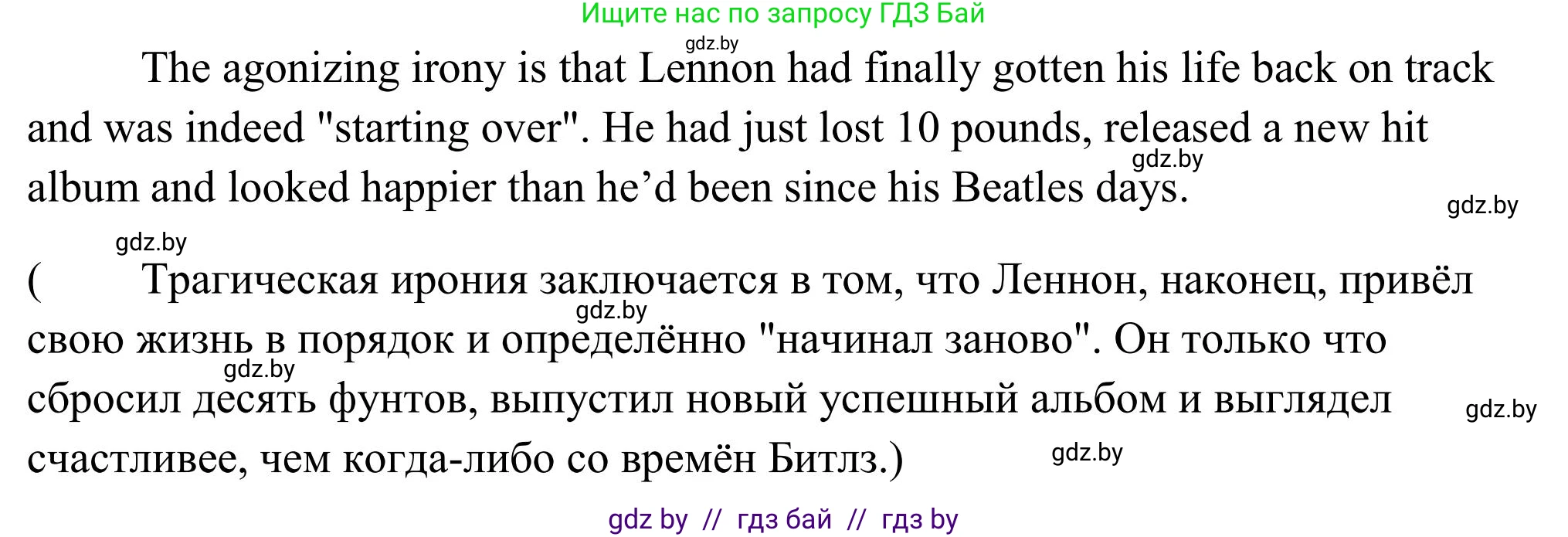 Английский язык (english), 10 класс Учебник (Student's book), авторы: Юхнель Наталья Валентиновна, Наумова Елена Георгиевна, Демченко Наталья Валентиновна, издательство Вышэйшая школа, Минск, 2019, страница 221, номер 3, Решение (продолжение 6)