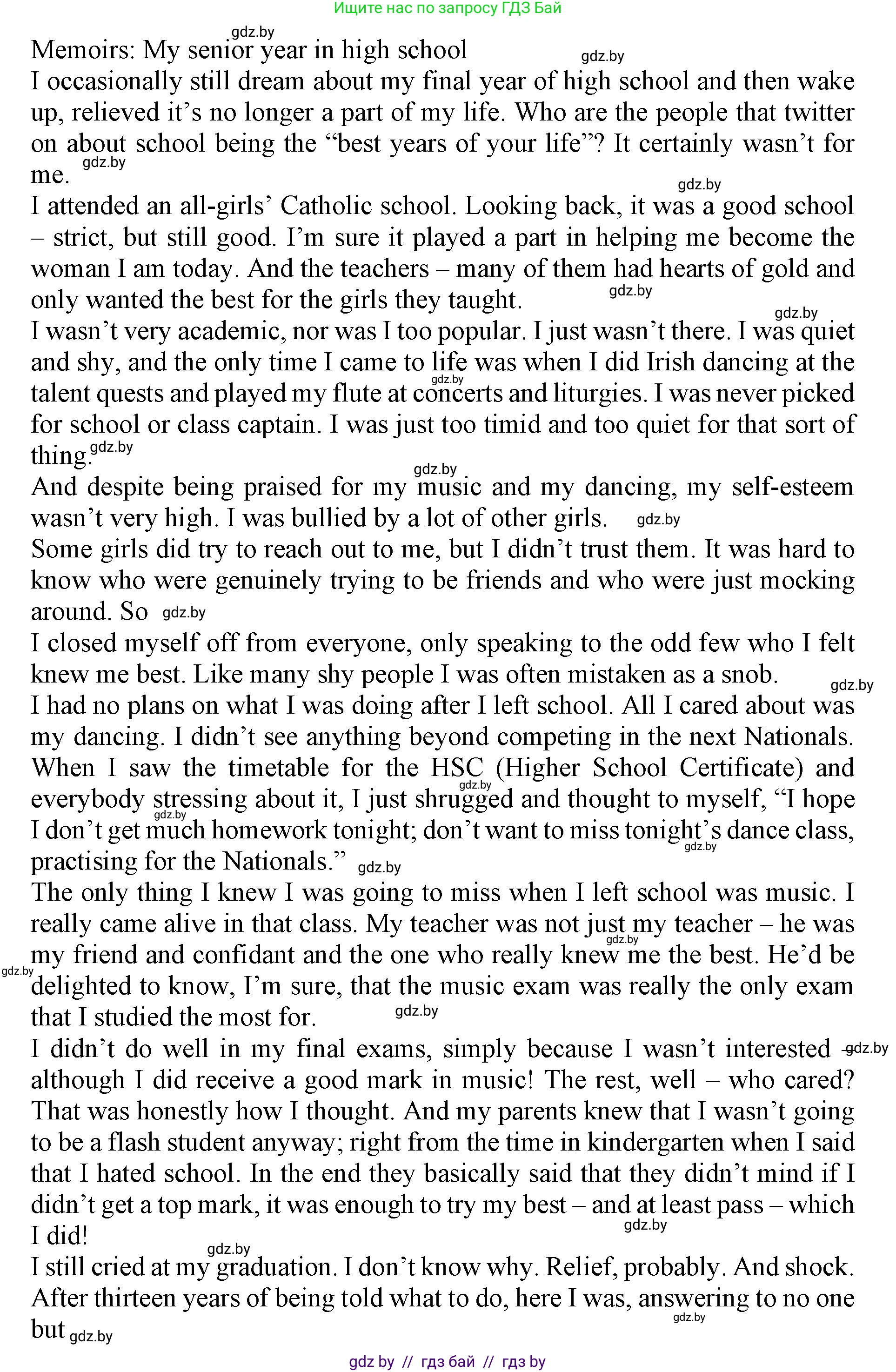 Английский язык (english), 10 класс Учебник (Student's book), авторы: Юхнель Наталья Валентиновна, Наумова Елена Георгиевна, Демченко Наталья Валентиновна, издательство Вышэйшая школа, Минск, 2019, страница 60, номер 3, Решение 2 (продолжение 2)