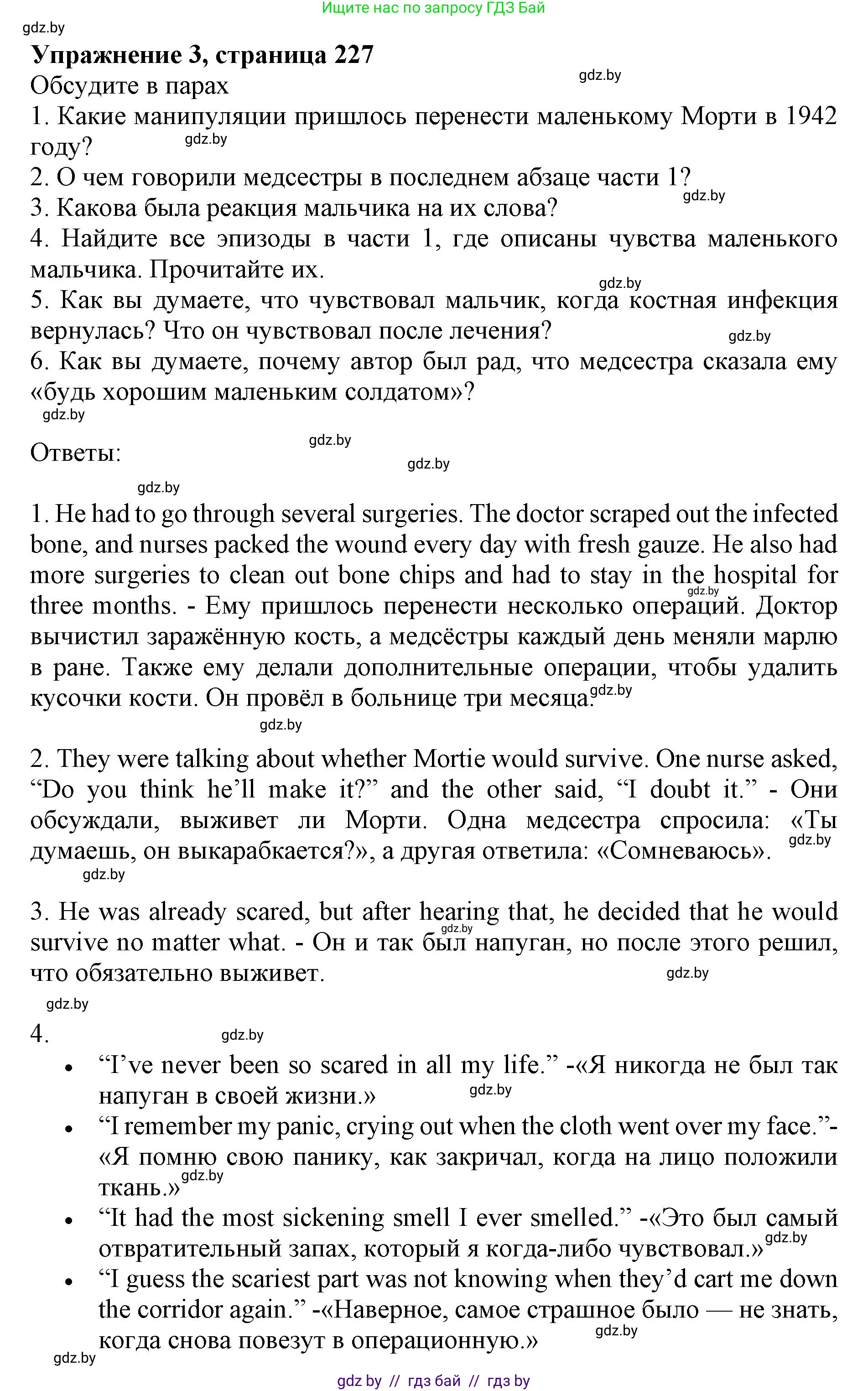 Английский язык (english), 10 класс Учебник (Student's book), авторы: Юхнель Наталья Валентиновна, Наумова Елена Георгиевна, Демченко Наталья Валентиновна, издательство Вышэйшая школа, Минск, 2019, страница 227, номер 3, Решение 2