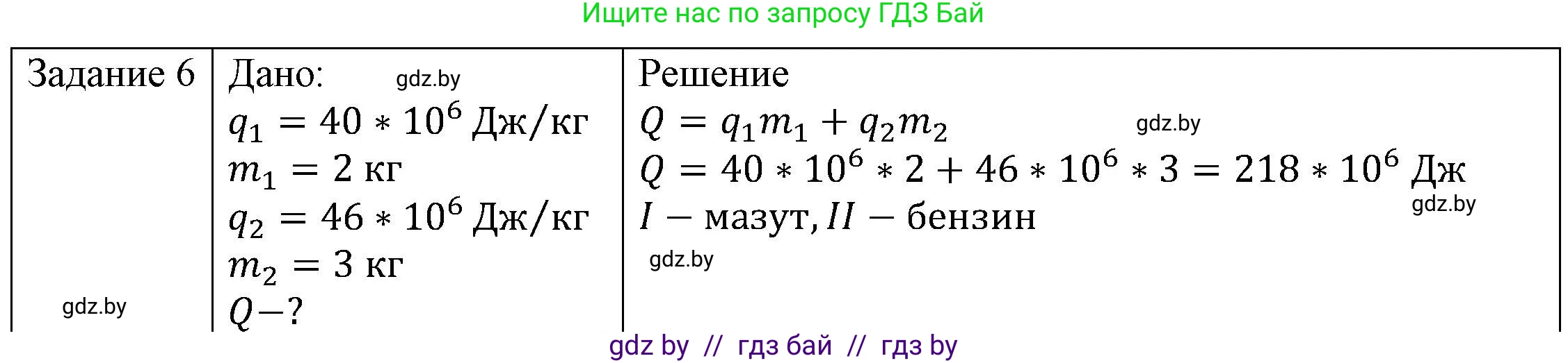 Физика, 8 класс Учебник, авторы: Исаченкова Лариса Артёмовна, Громыко Елена Владимировна, Дорофейчик Владимир Владимирович, Лещинский Юрий Дмитриевич, издательство Адукацыя i выхаванне, Минск, 2024, страница 31, номер 6, Решение 3