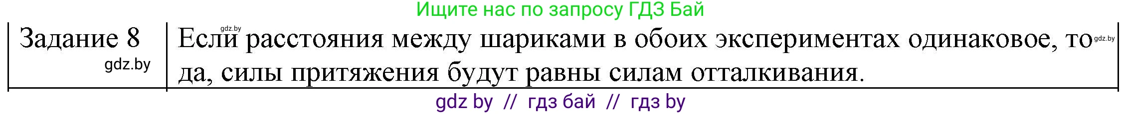 Физика, 8 класс Учебник, авторы: Исаченкова Лариса Артёмовна, Громыко Елена Владимировна, Дорофейчик Владимир Владимирович, Лещинский Юрий Дмитриевич, издательство Адукацыя i выхаванне, Минск, 2024, страница 59, номер 8, Решение 3