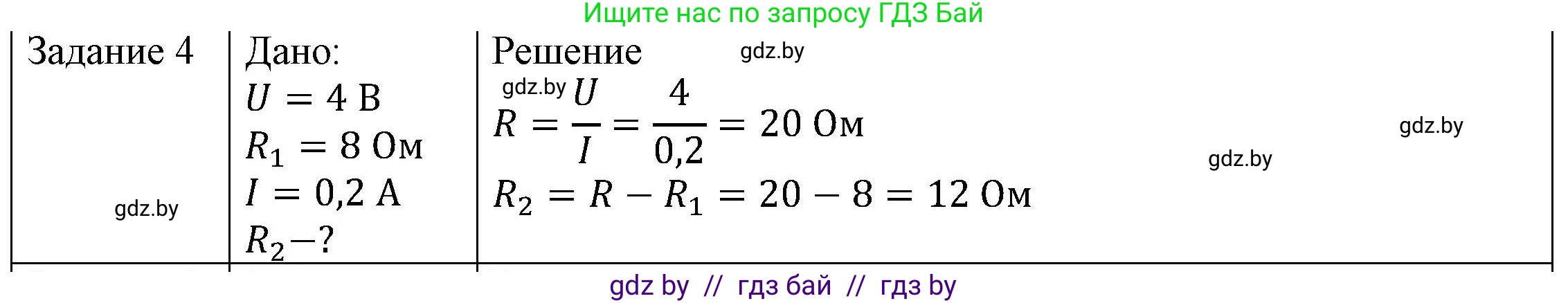 Физика, 8 класс Учебник, авторы: Исаченкова Лариса Артёмовна, Громыко Елена Владимировна, Дорофейчик Владимир Владимирович, Лещинский Юрий Дмитриевич, издательство Адукацыя i выхаванне, Минск, 2024, страница 97, номер 4, Решение 3