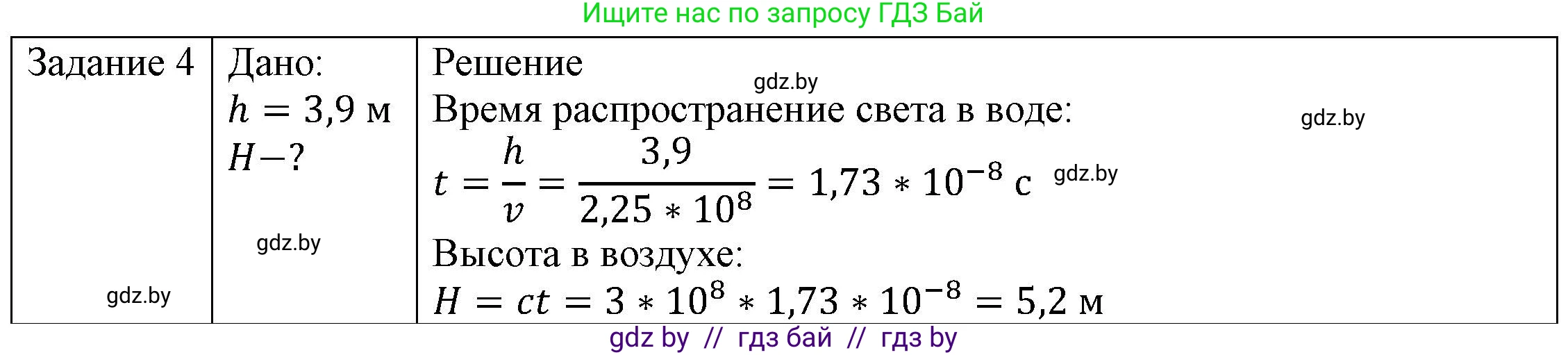 Физика, 8 класс Учебник, авторы: Исаченкова Лариса Артёмовна, Громыко Елена Владимировна, Дорофейчик Владимир Владимирович, Лещинский Юрий Дмитриевич, издательство Адукацыя i выхаванне, Минск, 2024, страница 131, номер 4, Решение 3