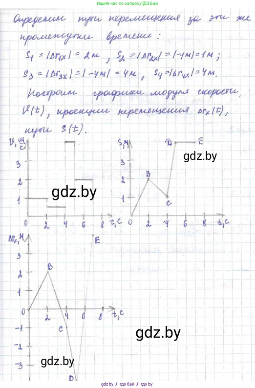 Физика, 9 класс Сборник задач, авторы: Исаченкова Лариса Артёмовна, Дорофейчик Владимир Владимирович, Захаревич Екатерина Васильевна, Пальчик Геннадий Владимирович, издательство Аверсэв, Минск, 2021, страница 28, номер 94, Решение 2 (продолжение 2)