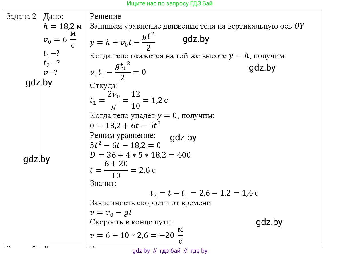 Физика, 9 класс Учебник, авторы: Исаченкова Лариса Артёмовна, Сокольский Анатолий Алексеевич, Захаревич Екатерина Васильевна, издательство Народная асвета, Минск, 2019, страница 103, номер 2, Решение 1