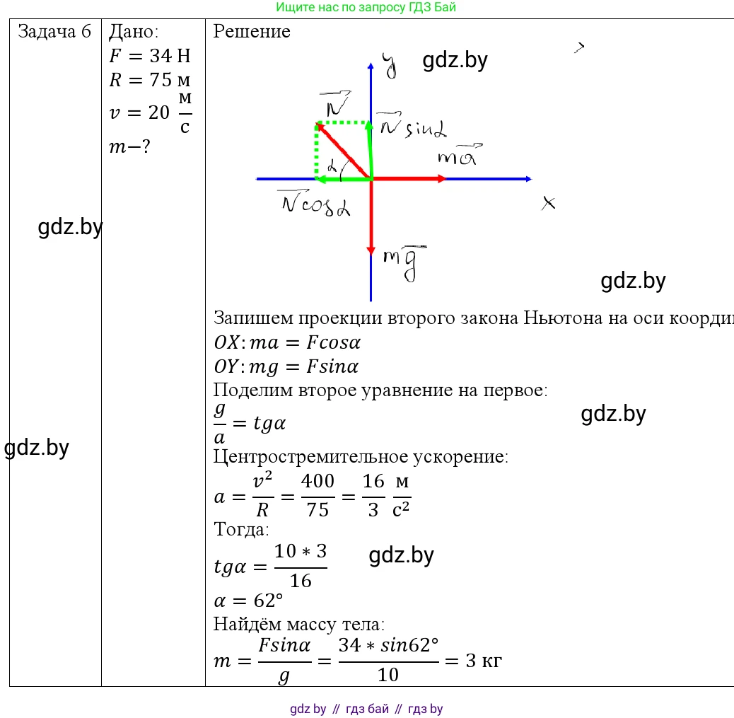 Физика, 9 класс Учебник, авторы: Исаченкова Лариса Артёмовна, Сокольский Анатолий Алексеевич, Захаревич Екатерина Васильевна, издательство Народная асвета, Минск, 2019, страница 116, номер 6, Решение 1