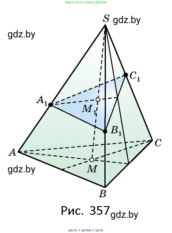 Геометрия, 10 класс Сборник задач, авторы: Латотин Леонид Александрович, Чеботаревский Борис Дмитриевич, издательство Народная асвета, Минск, 2021, страница 165, номер 1216, Условие (продолжение 2)