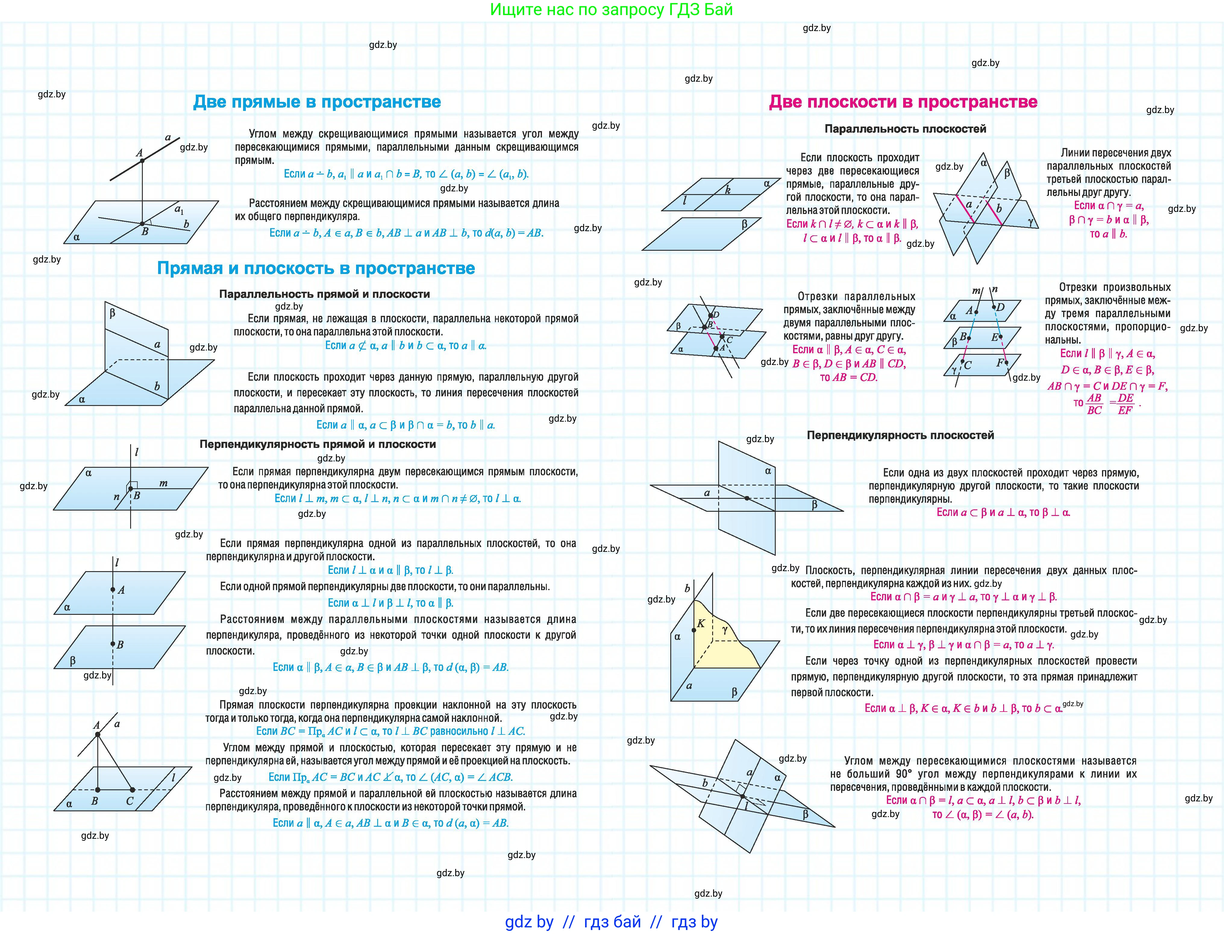 Геометрия, 10 класс Учебник, авторы: Латотин Леонид Александрович, Чеботаревский Борис Дмитриевич, Горбунова Ирина Владимировна, издательство Адукацыя i выхаванне, Минск, 2020, белого цвета, 