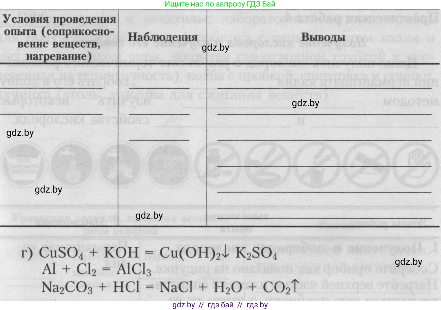Химия, 7 класс Тетрадь для практических работ, автор: Борушко Ирина Ивановна, издательство Сэр-Вит, Минск, 2022, розового цвета, Часть 1, страница 14, Условие (продолжение 6)
