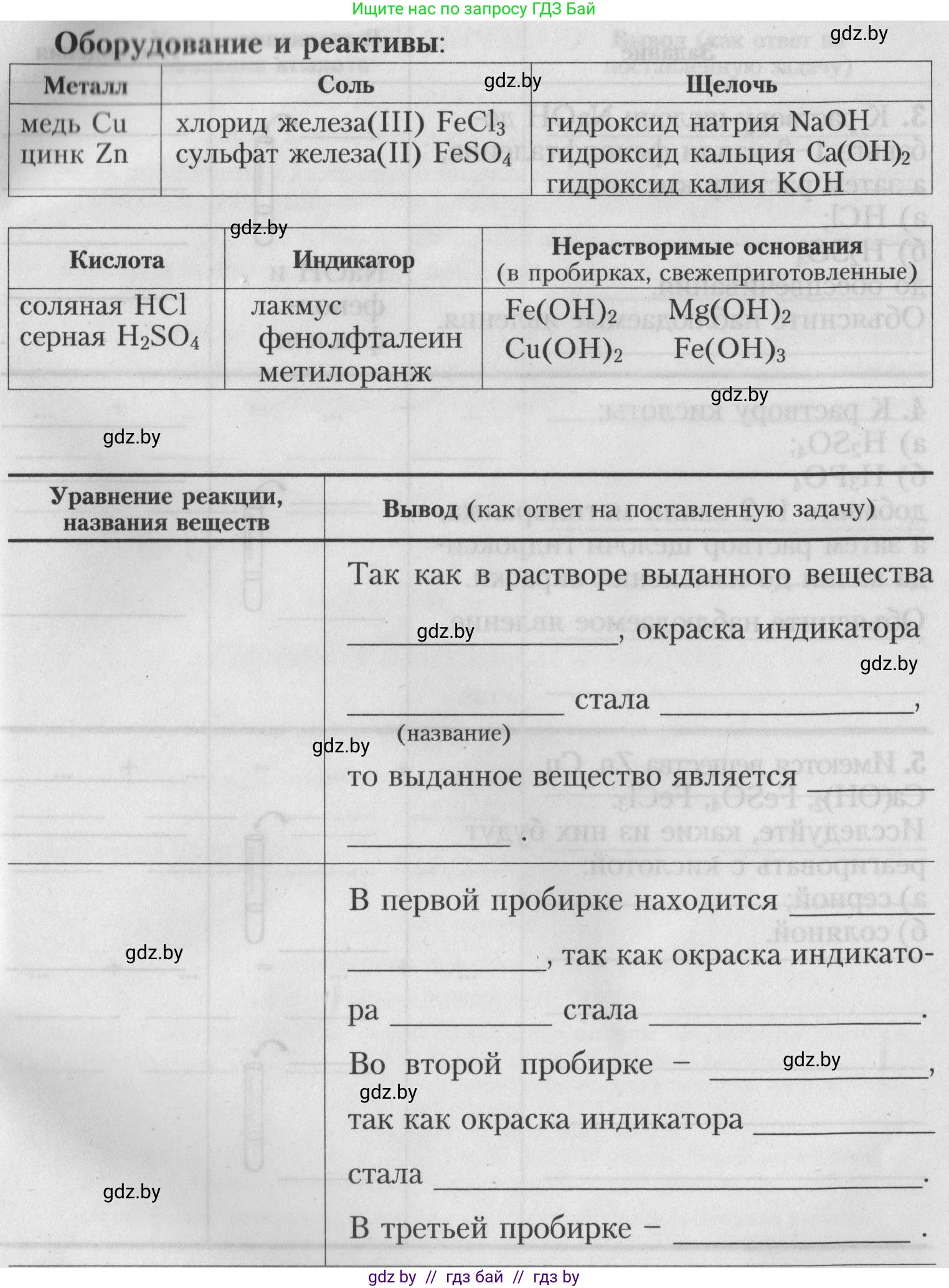 Химия, 7 класс Тетрадь для практических работ, автор: Борушко Ирина Ивановна, издательство Сэр-Вит, Минск, 2022, розового цвета, Часть 1, страница 30, номер 2, Условие (продолжение 2)