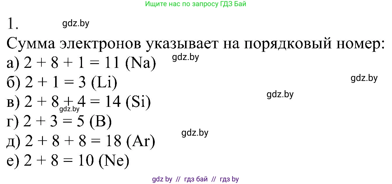 Химия, 8 класс Учебник, авторы: Шиманович Игорь Евгеньевич, Красицкий Василий Анатольевич, Сечко Ольга Ивановна, Хвалюк Виктор Николаевич, издательство Адукацыя i выхаванне, Минск, 2024, страница 162, номер 1, Решение