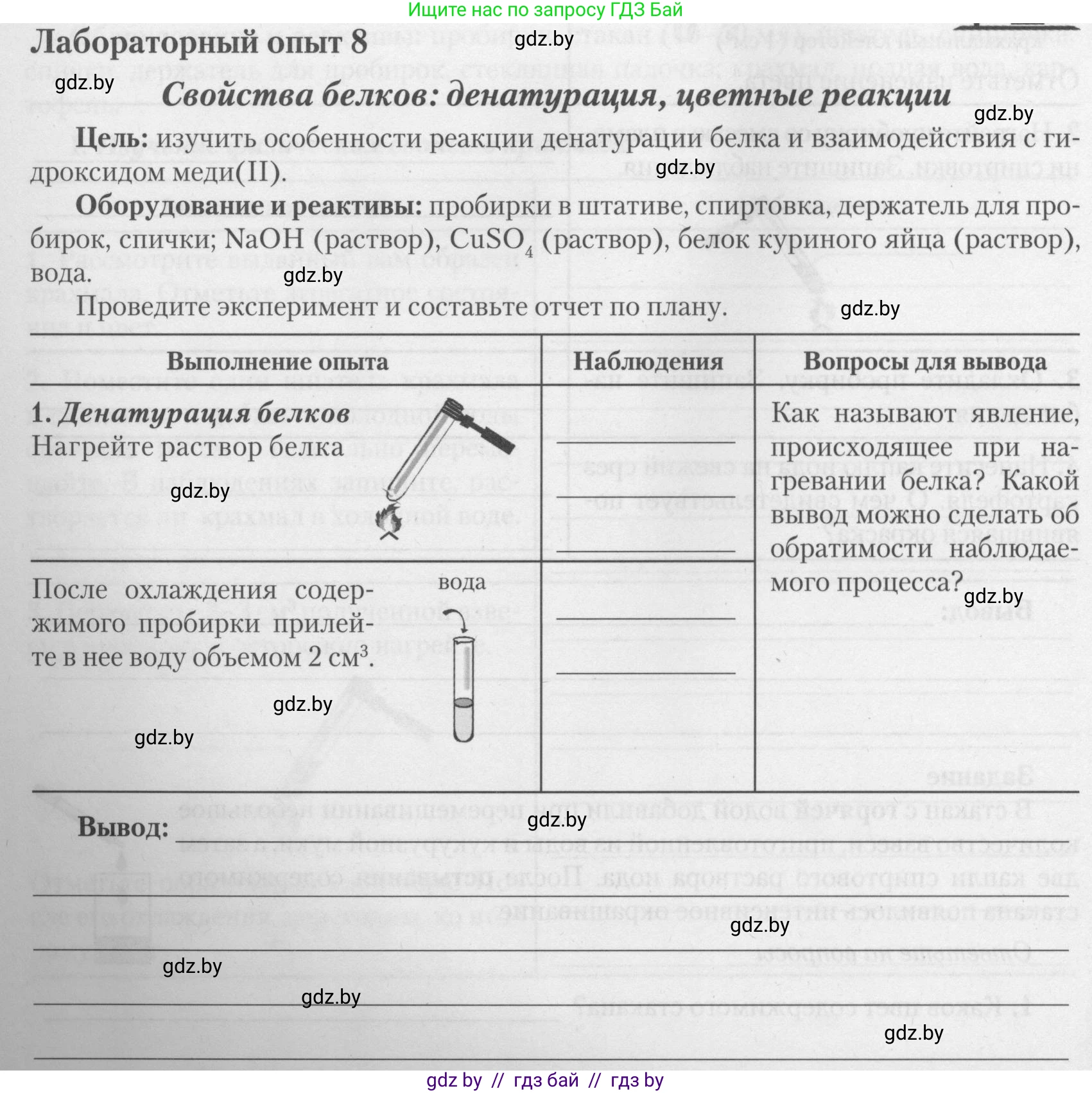 Химия, 10 класс Тетрадь для практических работ, автор: Борушко Ирина Ивановна, издательство Сэр-Вит, Минск, 2021, розового цвета, Часть 2, страница 14, Условие