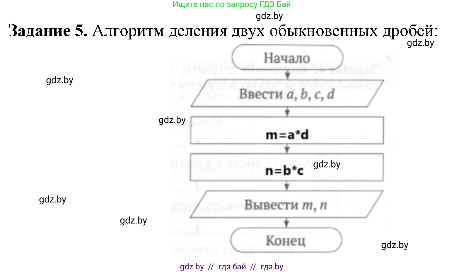 Информатика, 6 класс рабочая тетрадь, авторы: Овчинникова Лариса Генадьевна, Пузиновская Светлана Григорьевна, издательство Аверсэв, Минск, 2024, салатового цвета, страница 87, номер 5, Решение
