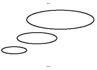 Изображение дыма из трубы в виде нескольких овалов