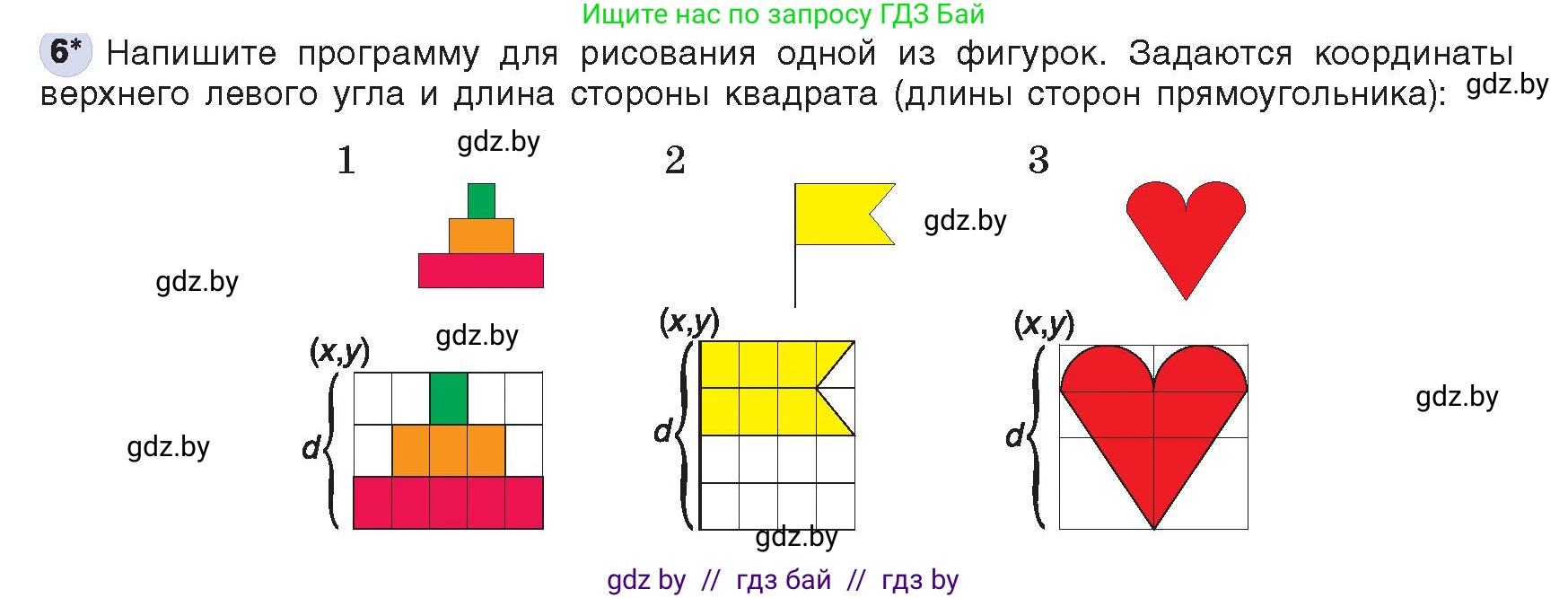 Информатика, 8 класс Учебник, авторы: Котов Владимир Михайлович, Лапо Анжелика Ивановна, Быкадоров Юрий Александрович, Войтехович Елена Николаевна, издательство Народная асвета, Минск, 2018, страница 96, номер 6, Условие