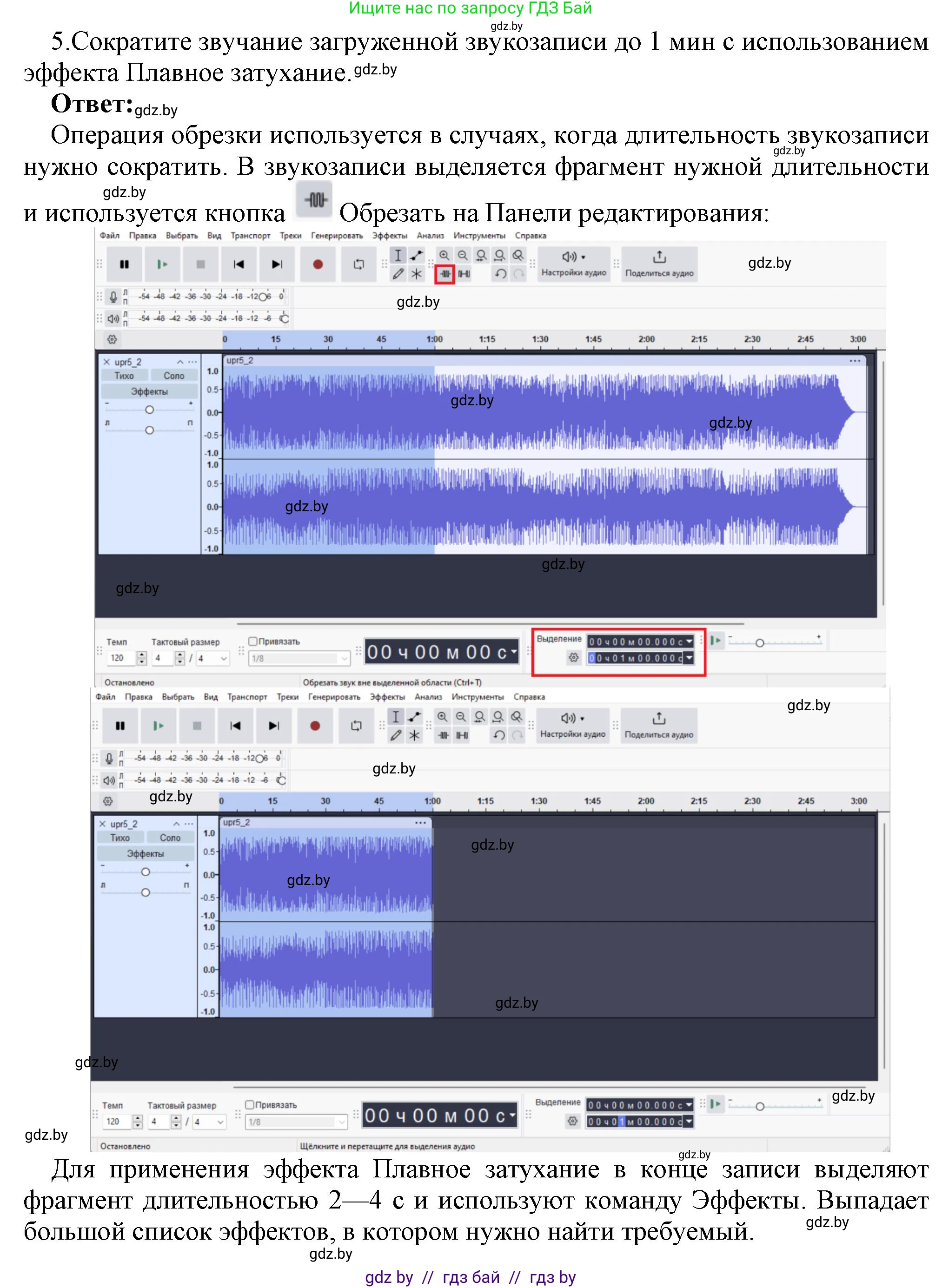 Информатика, 8 класс Учебник, авторы: Котов Владимир Михайлович, Лапо Анжелика Ивановна, Быкадоров Юрий Александрович, Войтехович Елена Николаевна, издательство Народная асвета, Минск, 2018, страница 16, номер 5, Решение