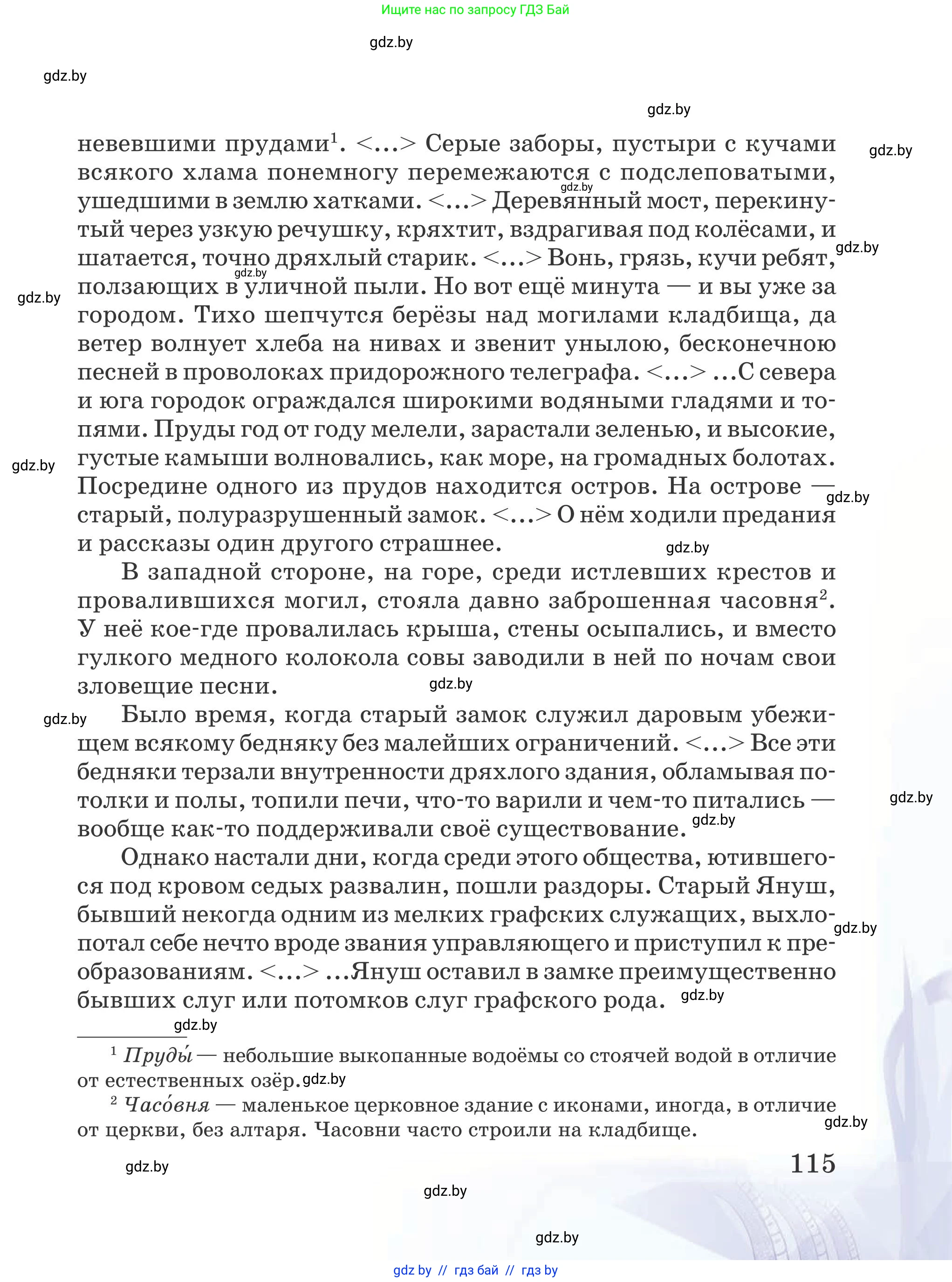 Русская литература, 5 класс Учебник, авторы: Мушинская Тамара Фёдоровна, Перевозная Евгения Васильевна, Каратай Светлана Николаевна, Гаранина Алла Ивановна, издательство Национальный институт образования, Минск, 2019, розового цвета, страница 115