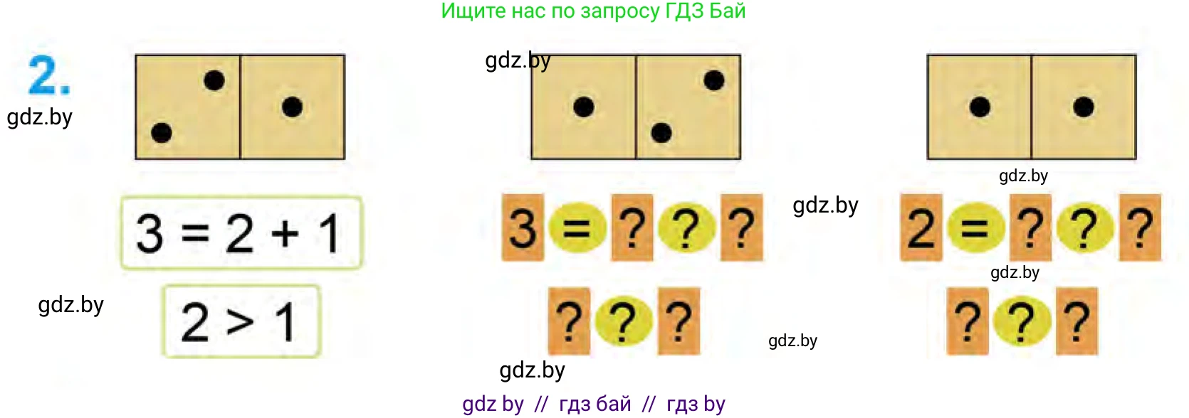 Математика, 1 класс Учебник, авторы: Муравьева Галина Леонидовна, Урбан Мария Анатольевна, издательство Академия образования, Минск, 2024, Часть 1, страница 30, номер 2, Условие