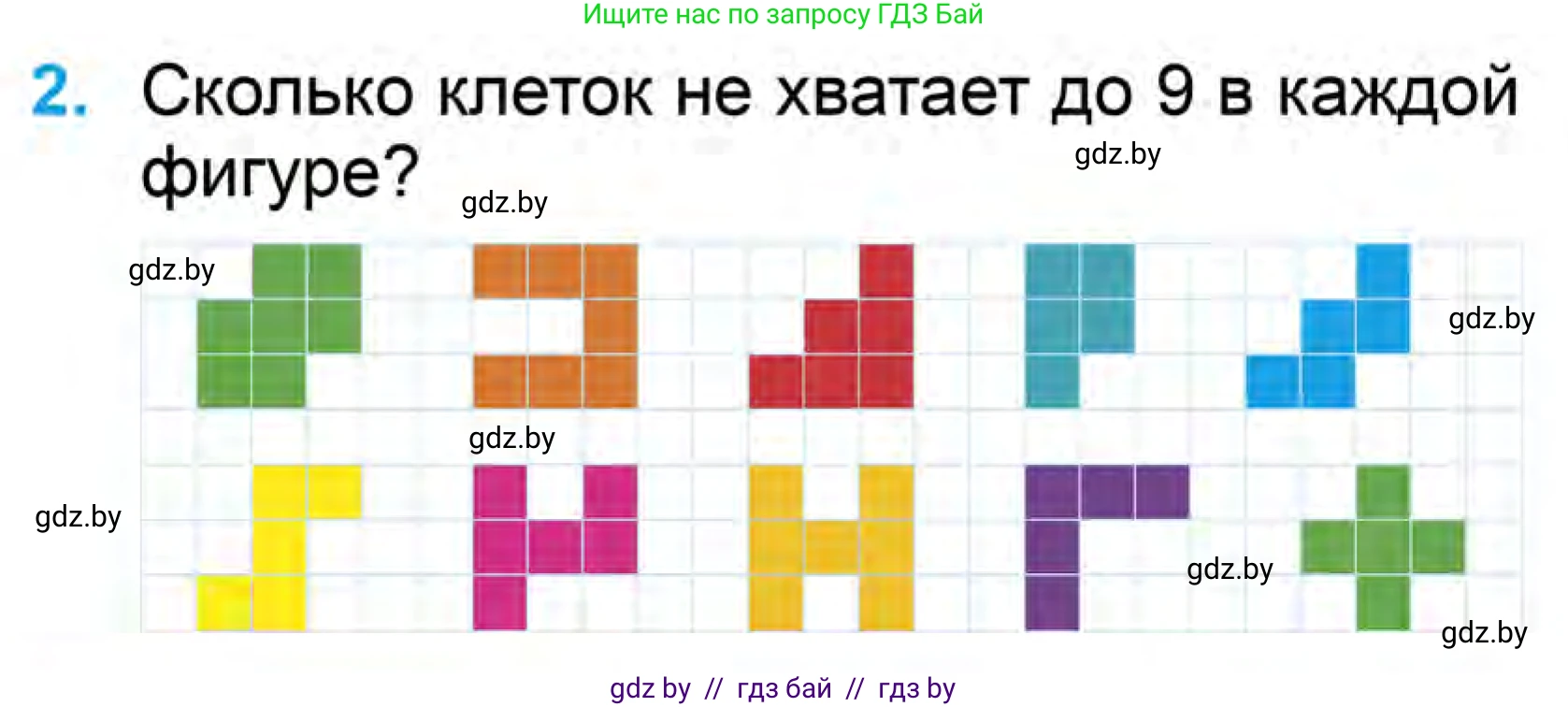 Математика, 1 класс Учебник, авторы: Муравьева Галина Леонидовна, Урбан Мария Анатольевна, издательство Академия образования, Минск, 2024, Часть 1, страница 92, номер 2, Условие