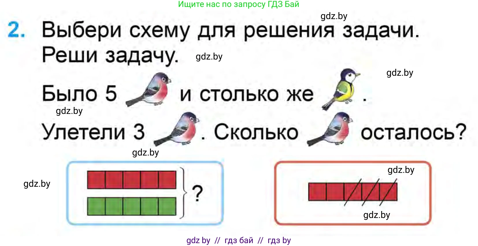 Математика, 1 класс Учебник, авторы: Муравьева Галина Леонидовна, Урбан Мария Анатольевна, издательство Академия образования, Минск, 2024, Часть 1, страница 94, номер 2, Условие