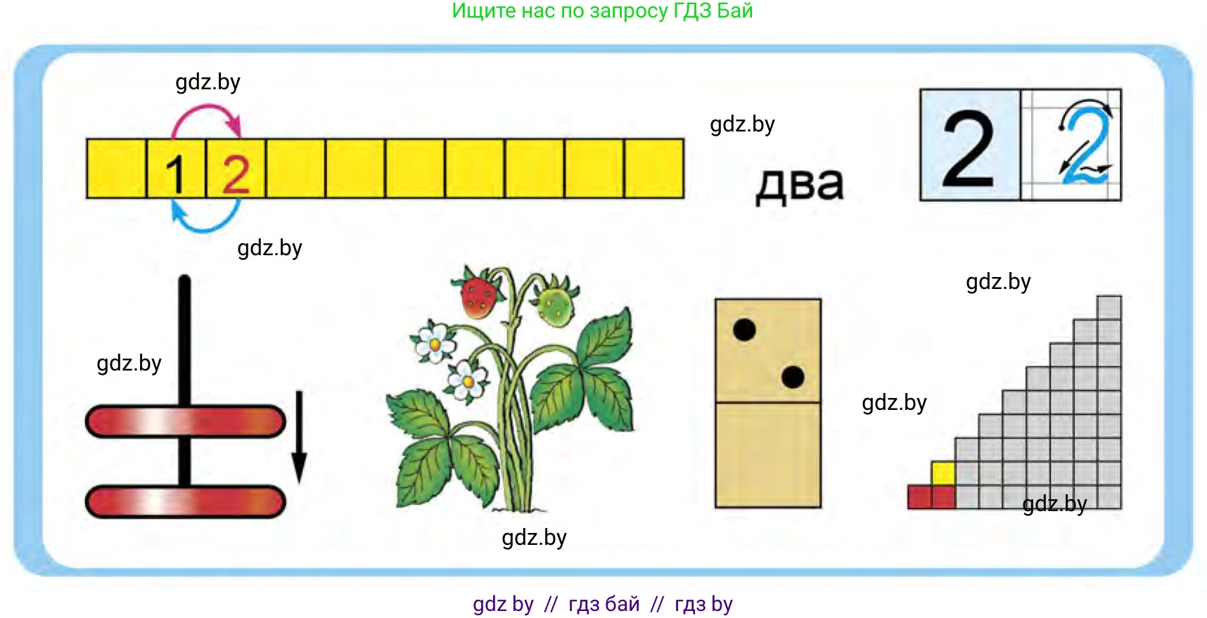 Математика, 1 класс Учебник, авторы: Муравьева Галина Леонидовна, Урбан Мария Анатольевна, издательство Академия образования, Минск, 2024, Часть 1, страница 22, Условие