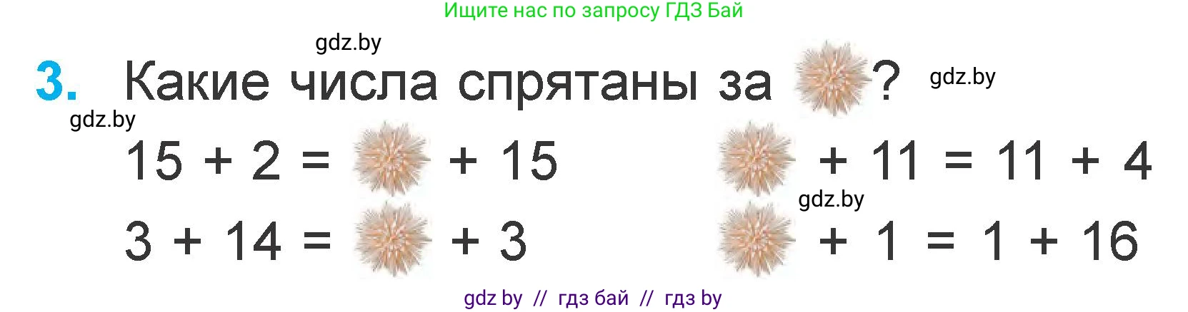 Математика, 1 класс Учебник, авторы: Муравьева Галина Леонидовна, Урбан Мария Анатольевна, издательство Академия образования, Минск, 2024, Часть 2, страница 84, номер 3, Условие
