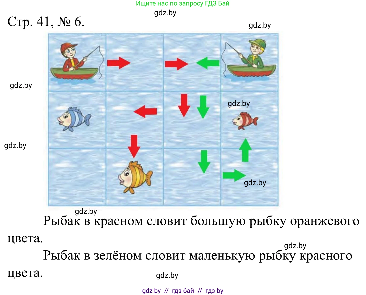 Математика, 1 класс Учебник, авторы: Муравьева Галина Леонидовна, Урбан Мария Анатольевна, издательство Академия образования, Минск, 2024, Часть 1, страница 41, номер 6, Решение