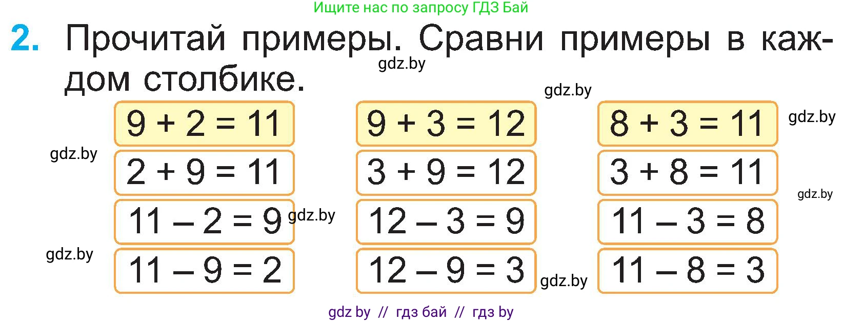 Математика, 2 класс Учебник, авторы: Муравьева Галина Леонидовна, Урбан Мария Анатольевна, издательство Академия образования, Минск, 2025, сиреневого цвета, Часть 1, страница 32, номер 2, Условие 2025