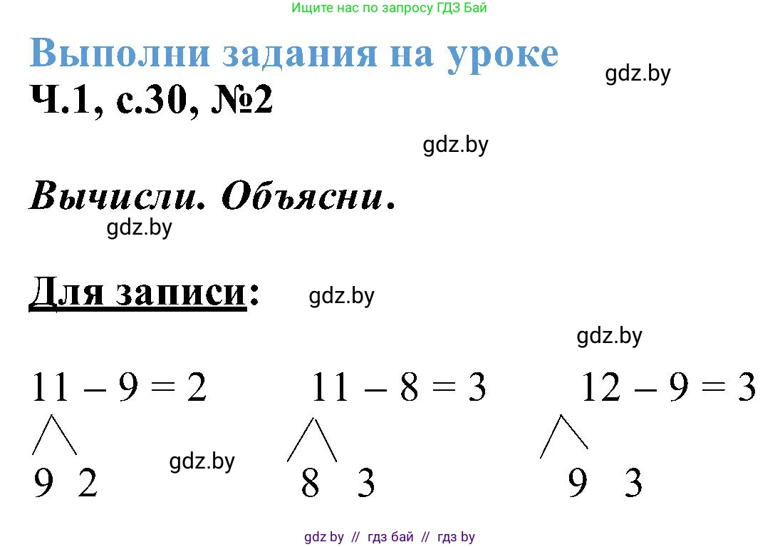 Математика, 2 класс Учебник, авторы: Муравьева Галина Леонидовна, Урбан Мария Анатольевна, издательство Академия образования, Минск, 2025, сиреневого цвета, Часть 1, страница 30, номер 2, Решение 2025