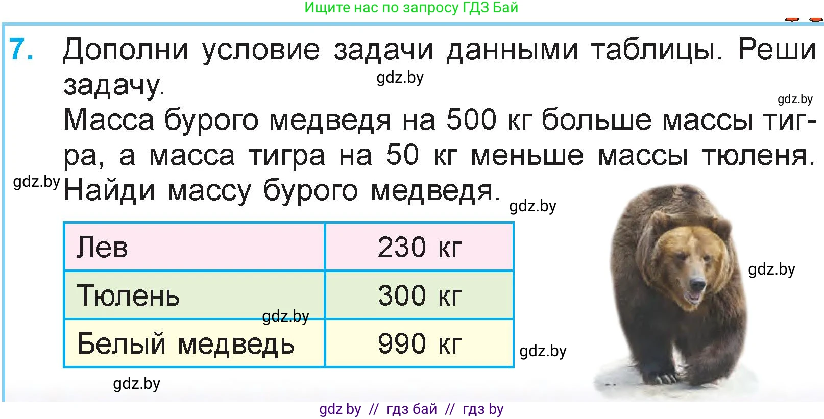 Математика, 3 класс Учебник, авторы: Муравьева Галина Леонидовна, Урбан Мария Анатольевна, издательство Национальный институт образования, Минск, 2021, оранжевого цвета, Часть 2, страница 37, номер 7, Условие
