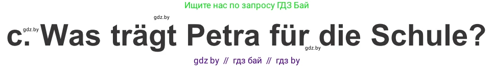 Немецкий язык (Deutsch), 4 класс Учебник (Schülerbuch), авторы: Будько Антонина Филипповна (Budjko Antonina), Урбанович Инна Ювинальевна (Urbanowitsch Ina), издательство Вышэйшая школа, Минск, 2019, жёлтого цвета, Часть 2, страница 81, номер 8c, Условие