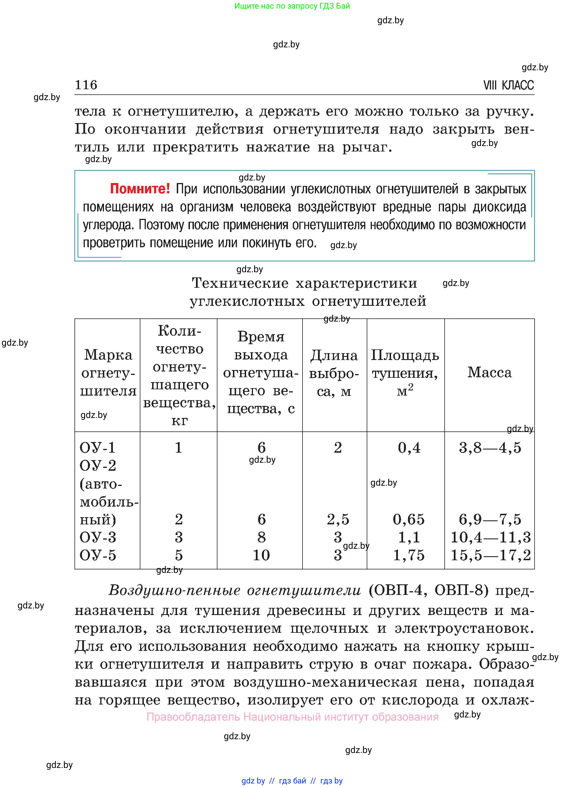 Обж, 7-8 класс Учебник, автор: Мишкевич Михаил Константинович, издательство Национальный институт образования, Минск, 2009, страница 116