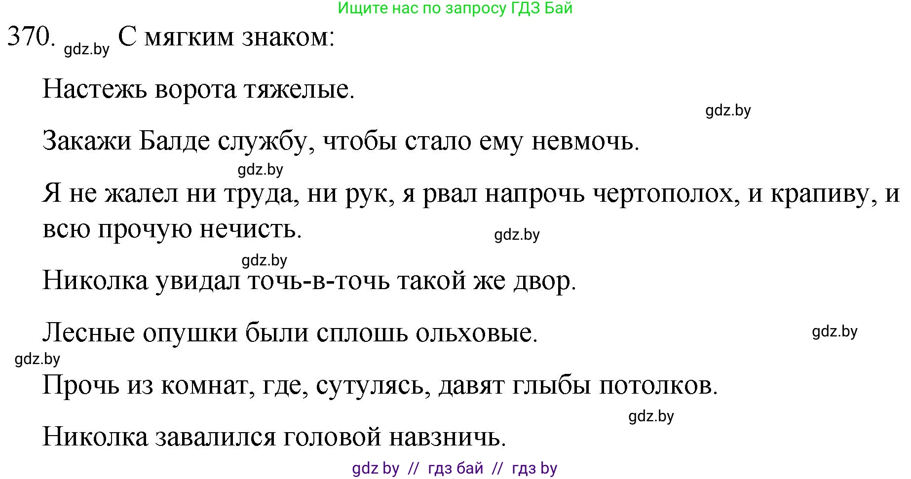 Русский язык, 7 класс Учебник, авторы: Волынец Татьяна Николаевна, Литвинко Франя Михайловна, Долбик Елена Евгеньевна, Таяновская И В, Винник И Р, издательство Национальный институт образования, Минск, 2020, бирюзового цвета, страница 175, номер 370, Решение