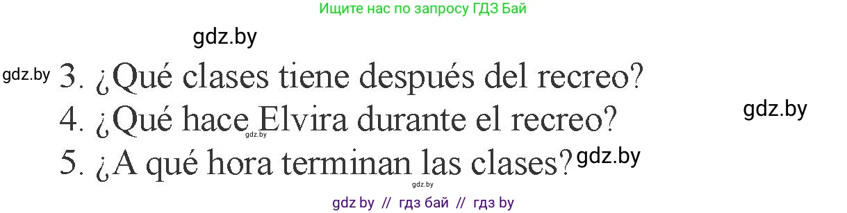 Испанский язык, 6 класс Учебник, авторы: Цыбулева Татьяна Эдуардовна, Пушкина Ольга Александровна, издательство Издательский центр БГУ, Минск, 2018, Часть 1, страница 12, номер 15, Условие (продолжение 2)