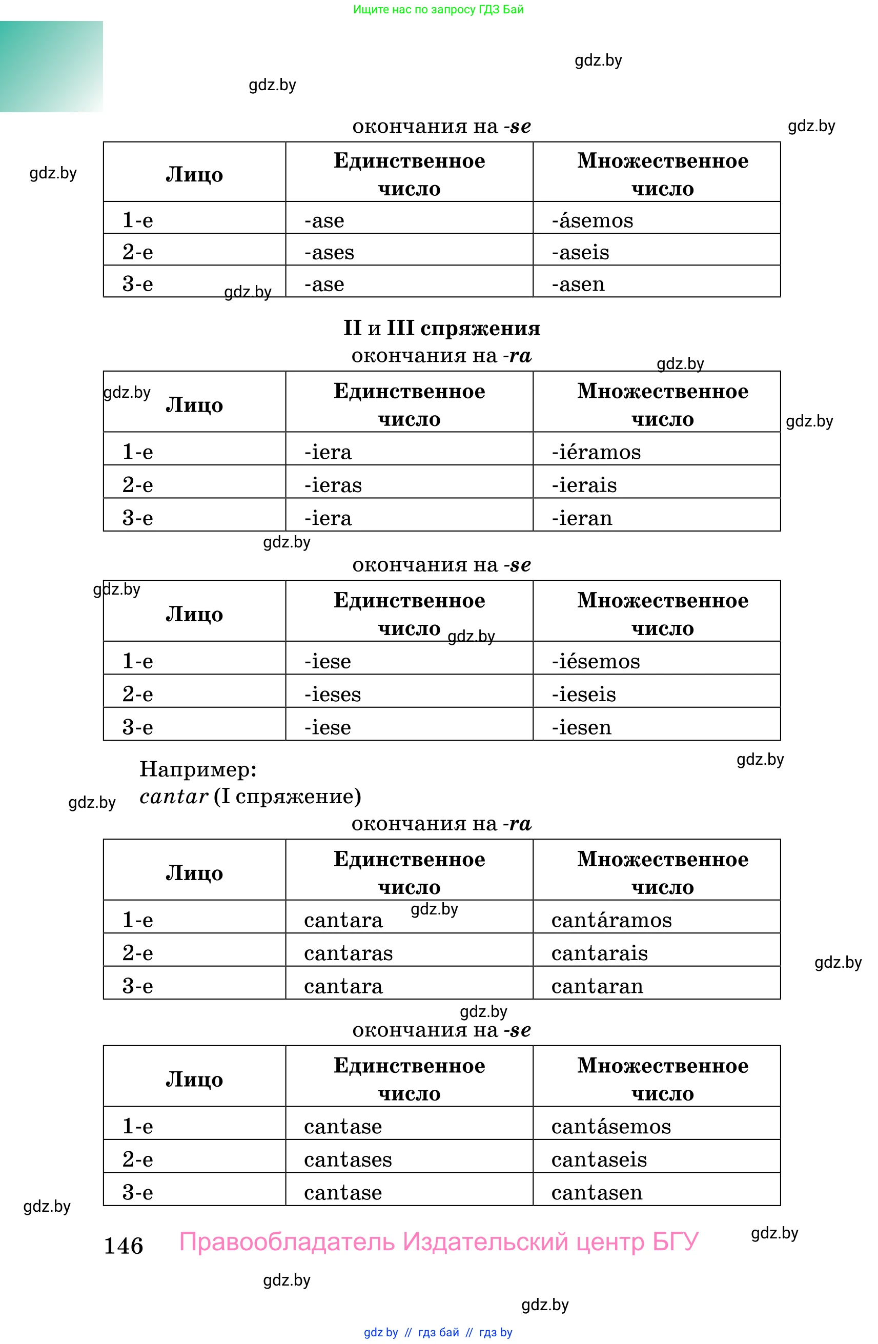 Испанский язык, 10 класс Учебник, авторы: Цыбулева Татьяна Эдуардовна, Пушкина Ольга Александровна, Карпиевич Галина Константиновна, издательство Издательский центр БГУ, Минск, 2019, оранжевого цвета, страница 146
