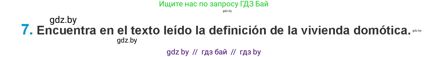 Испанский язык, 10 класс Учебник, авторы: Гриневич Елена Карловна, Янукенас Ольга Викторовна, издательство Вышэйшая школа, Минск, 2019, оранжевого цвета, страница 80, номер 7, Условие